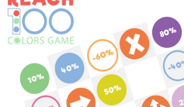 Reach 100 : Colors Game 