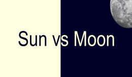 Sun vs Moon