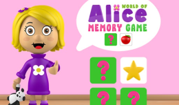 World of Alice Memory Game 