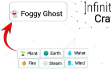 Infinite Craft Recipes - How to Make Foggy Ghost? img