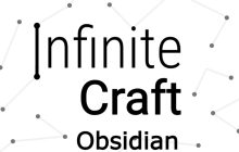 Infinite Craft Recipes - How to make Obsidian? img